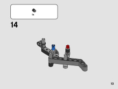 LEGO 42132 instructions page 13 – build guide