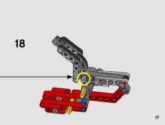 LEGO 42132 instructions page 17 – build guide