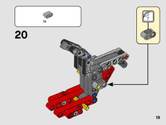 LEGO 42132 instructions page 19 – build guide