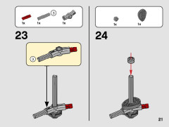 LEGO 42132 instructions page 21 – build guide