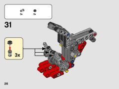 LEGO 42132 instructions page 26 – build guide