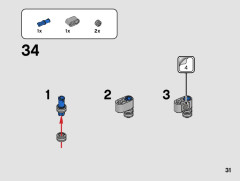 LEGO 42132 instructions page 31 – build guide