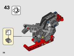 LEGO 42132 instructions page 38 – build guide