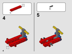 LEGO 42132 instructions page 4 – build guide