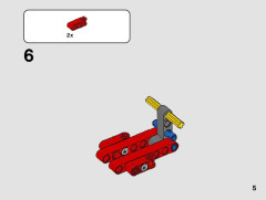 LEGO 42132 instructions page 5 – build guide