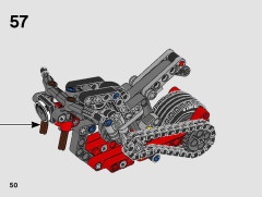 LEGO 42132 instructions page 50 – build guide