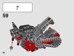 LEGO 42132 instructions page 52 – build guide