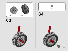 LEGO 42132 instructions page 55 – build guide