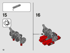 LEGO 42132 instructions page 12 – build guide