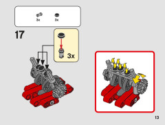 LEGO 42132 instructions page 13 – build guide