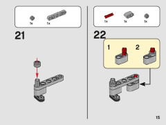 LEGO 42132 instructions page 15 – build guide