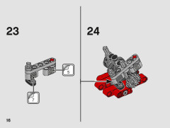 LEGO 42132 instructions page 16 – build guide