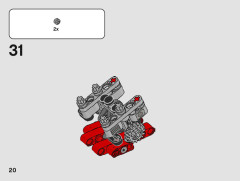 LEGO 42132 instructions page 20 – build guide