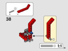 LEGO 42132 instructions page 25 – build guide
