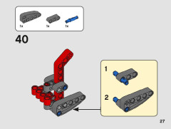 LEGO 42132 instructions page 27 – build guide