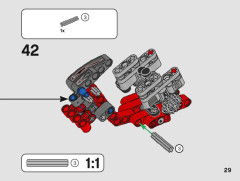 LEGO 42132 instructions page 29 – build guide
