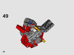 LEGO 42132 instructions page 34 – build guide