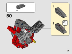 LEGO 42132 instructions page 35 – build guide