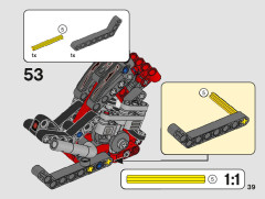 LEGO 42132 instructions page 39 – build guide