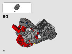 LEGO 42132 instructions page 44 – build guide