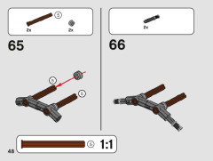 LEGO 42132 instructions page 48 – build guide