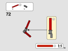 LEGO 42132 instructions page 55 – build guide