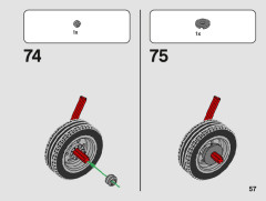 LEGO 42132 instructions page 57 – build guide