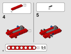 LEGO 42132 instructions page 6 – build guide