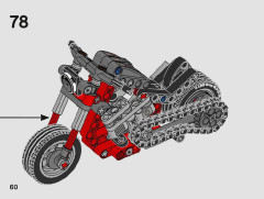 LEGO 42132 instructions page 60 – build guide