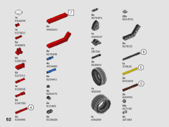 LEGO 42132 instructions page 62 – build guide