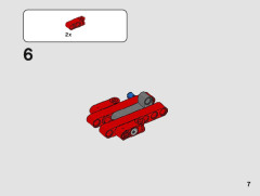 LEGO 42132 instructions page 7 – build guide