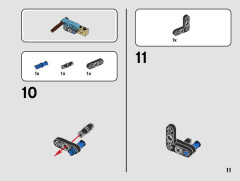LEGO 42133 instructions page 11 – build guide
