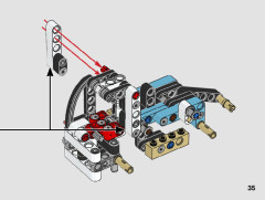 LEGO 42133 instructions page 35 – build guide