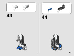 LEGO 42133 instructions page 43 – build guide