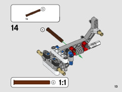 LEGO 42133 instructions page 13 – build guide