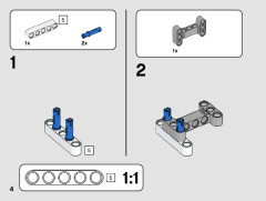 LEGO 42133 instructions page 4 – build guide