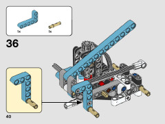 LEGO 42133 instructions page 40 – build guide