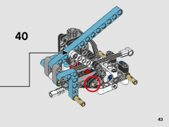 LEGO 42133 instructions page 43 – build guide