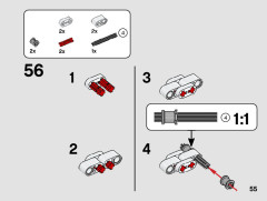 LEGO 42133 instructions page 55 – build guide