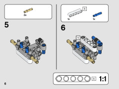 LEGO 42133 instructions page 6 – build guide