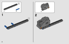 LEGO 42134 instructions page 2 – build guide
