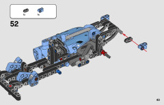 LEGO 42134 instructions page 43 – build guide