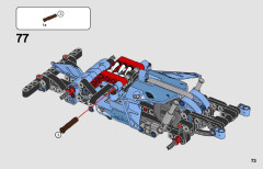 LEGO 42134 instructions page 73 – build guide