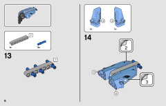 LEGO 42134 instructions page 8 – build guide
