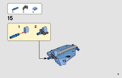 LEGO 42134 instructions page 9 – build guide