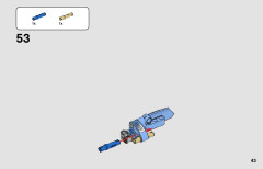 LEGO 42134 instructions page 43 – build guide