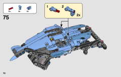 LEGO 42134 instructions page 70 – build guide