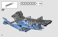 LEGO 42134 instructions page 72 – build guide