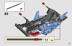 LEGO 42134 instructions page 83 – build guide