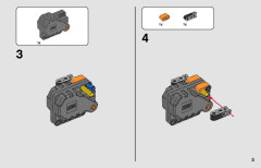 LEGO 42135 instructions page 3 – build guide